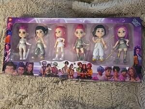 Kpop Demon Hunters Dolls 6 Pcs Model Collectible Figure